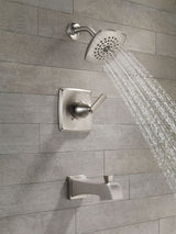 Delta Ashlyn Stainless 1-Handle Bathtub and Shower Faucet