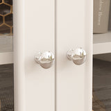 FUFU&GAGA Modern/Contemporary White Tv Cabinet Integrated Tv Mount (Accommodates TVs up to 55-in)