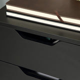 Flynama Black 3-Drawer 15.75-in File Cabinet