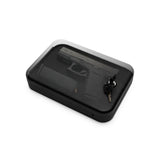 1-Gun Black Portable Travel Key Lock Gun Safe, Black - Super Arbor