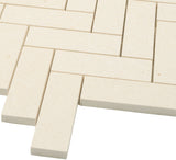 Satori Laguna Sand 11-1/2-in x 11-1/2-in Honed Natural Stone Mosaic Wall Tile (1.13-sq. ft/ Piece)