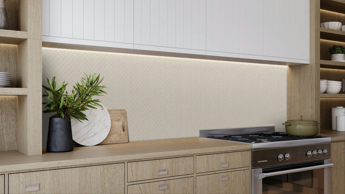 Satori Laguna Sand 11-1/2-in x 11-1/2-in Honed Natural Stone Mosaic Wall Tile (1.13-sq. ft/ Piece)