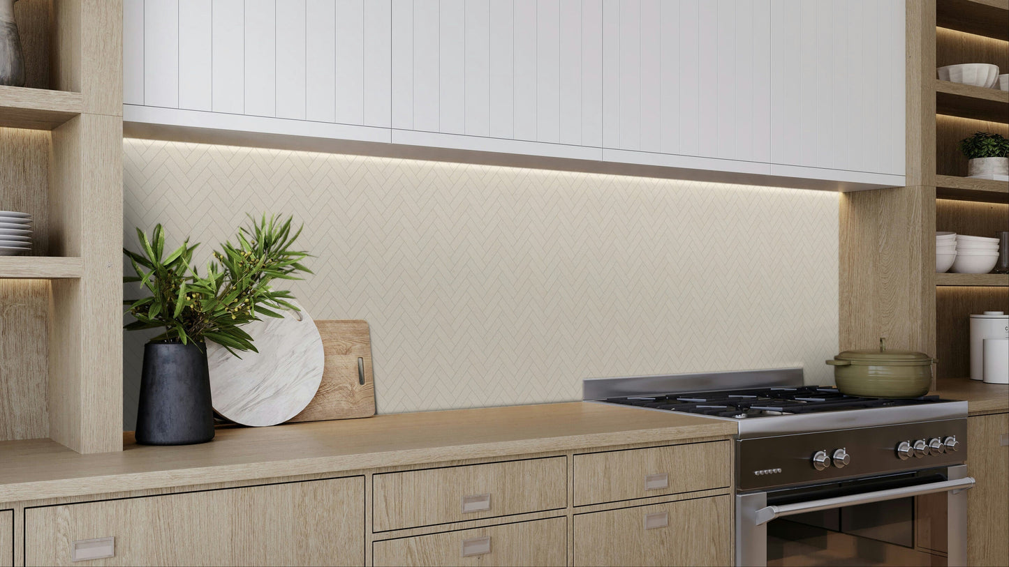 Satori Laguna Sand 11-1/2-in x 11-1/2-in Honed Natural Stone Mosaic Wall Tile (1.13-sq. ft/ Piece)