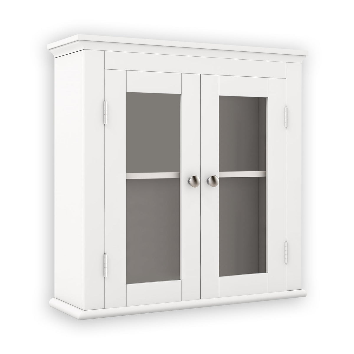 WELLFOR 20-in x 6.5-in White Bathroom Wall Cabinet