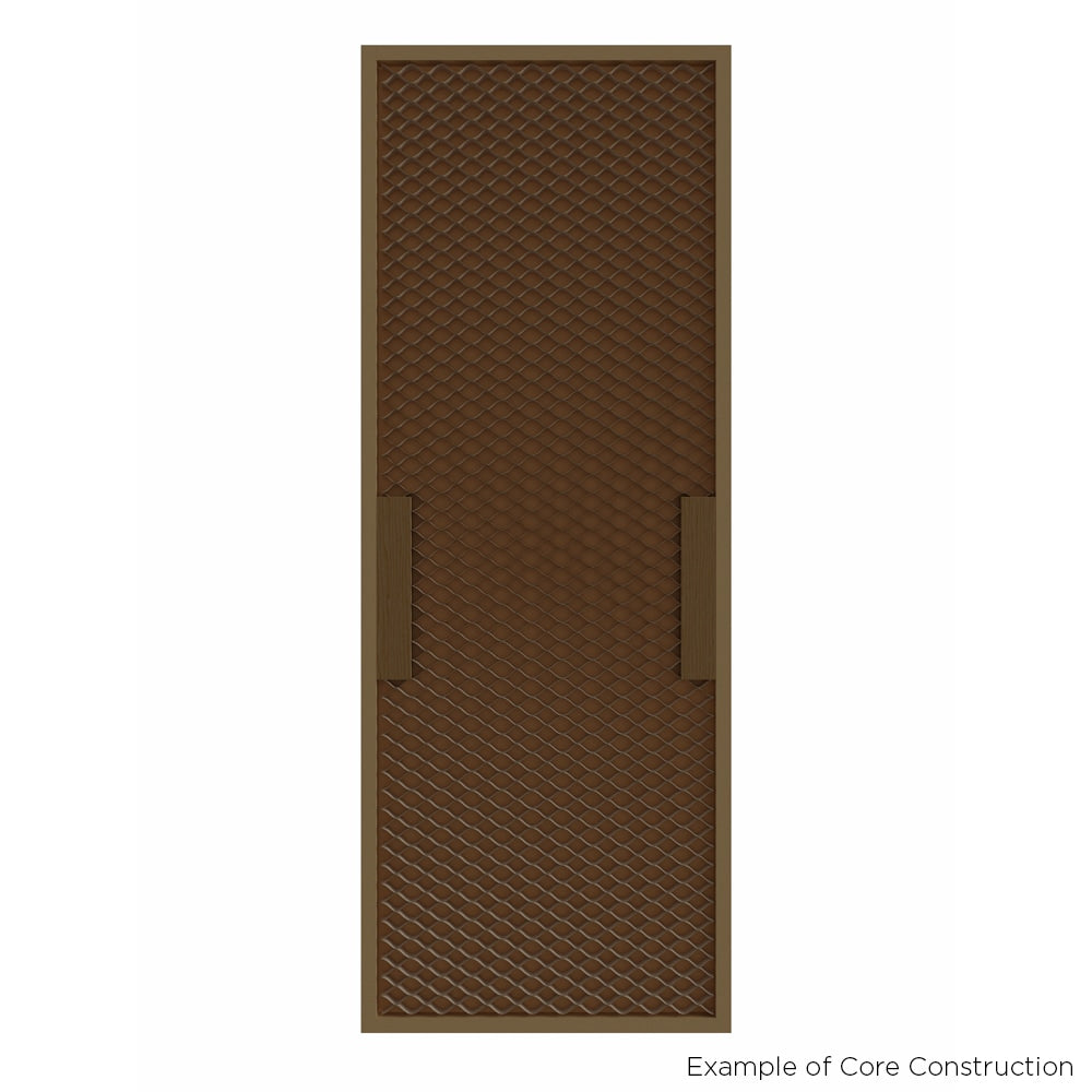 Masonite Melrose 30-in x 80-in Blue Heron Flush Prefinished Molded Composite Bifold Door (Hardware Included)