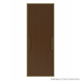 Masonite Melrose 30-in x 80-in Blue Heron Flush Prefinished Molded Composite Bifold Door (Hardware Included)