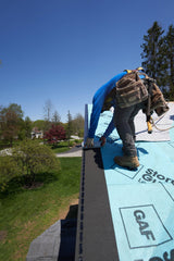 GAF QuickStart Peel & Stick Black Starter Roof Shingles Roll, 9 in. x 33 ft (33 lin. ft per Bundle)