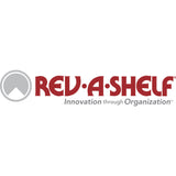 Rev-A-Shelf 10.25-in W x 24-in H 2-Tier Pull-Out Metal Soft-Close Cabinet Organizer, Gray, 21.69-in D