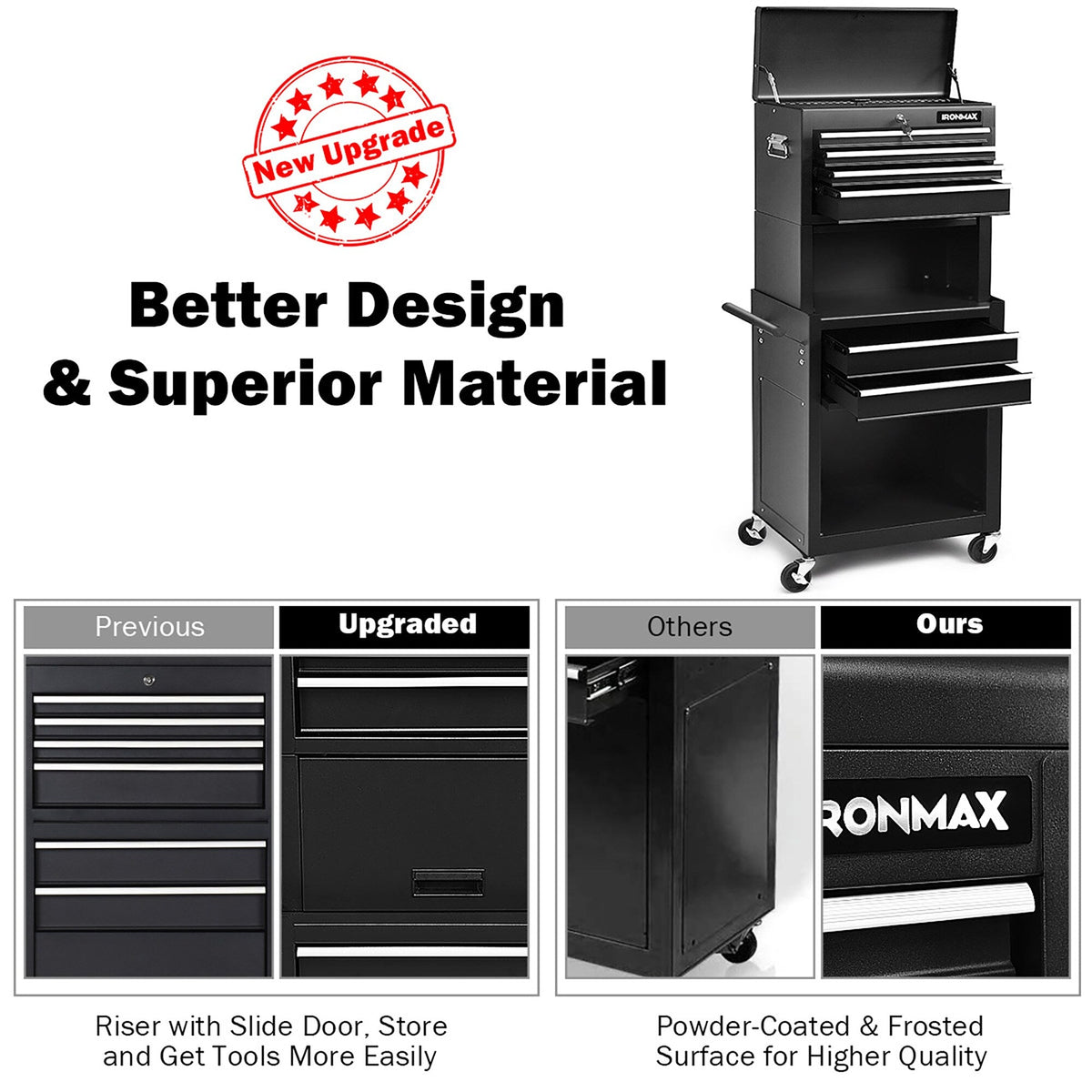 Costway 13-in W x 52-in H Steel Black Freestanding Utility Storage Cabinet