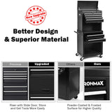 Costway 13-in W x 52-in H Steel Black Freestanding Utility Storage Cabinet