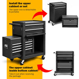 Costway 13-in W x 52-in H Steel Black Freestanding Utility Storage Cabinet
