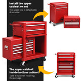 Costway 13-in W x 52-in H Steel Red Freestanding Utility Storage Cabinet