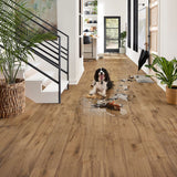 Pergo Evercraft Brown Waterproof Wood Plank Laminate Flooring Sample