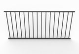 RELIABILT 6-ft x 36-in Black Sand Steel Deck Rail Kit