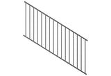RELIABILT 6-ft x 36-in Black Sand Steel Deck Stair Rail Kit