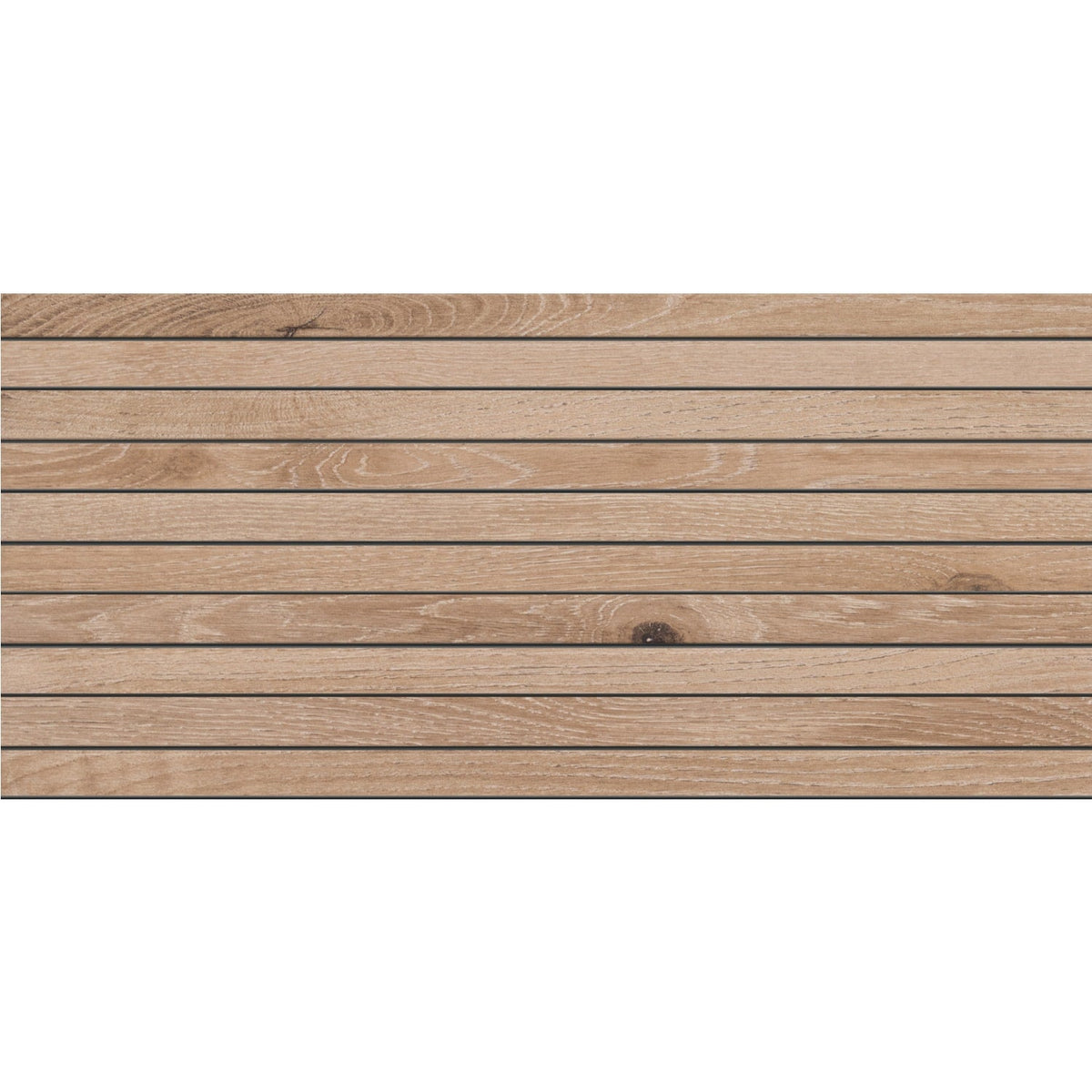 Daltile DEBONAIR ESTATE Antique 12-in x 24-in Matte Porcelain Wood look Linear Mosaic Floor and Wall Tile product image