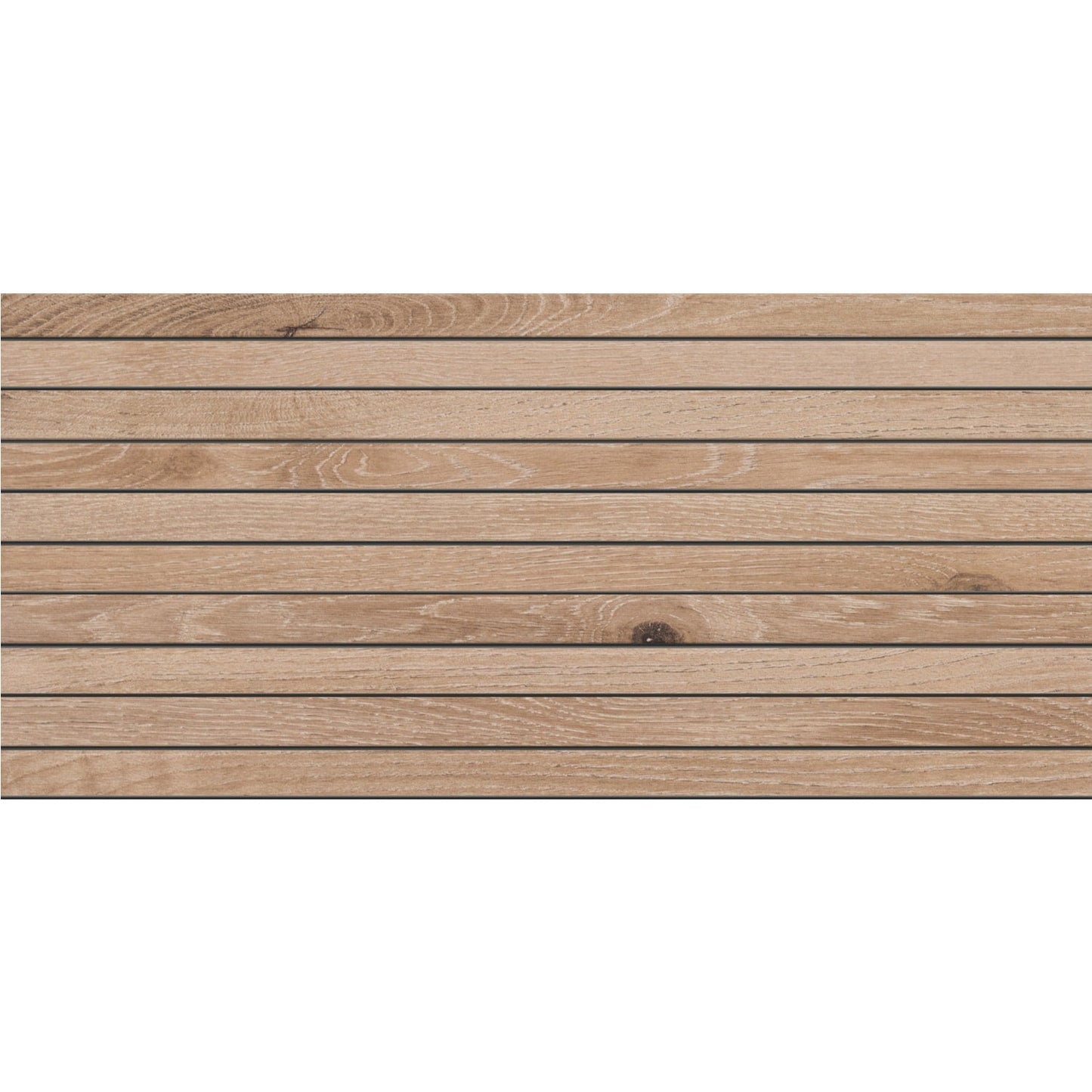 Daltile DEBONAIR ESTATE Antique 12-in x 24-in Matte Porcelain Wood look Linear Mosaic Floor and Wall Tile product image