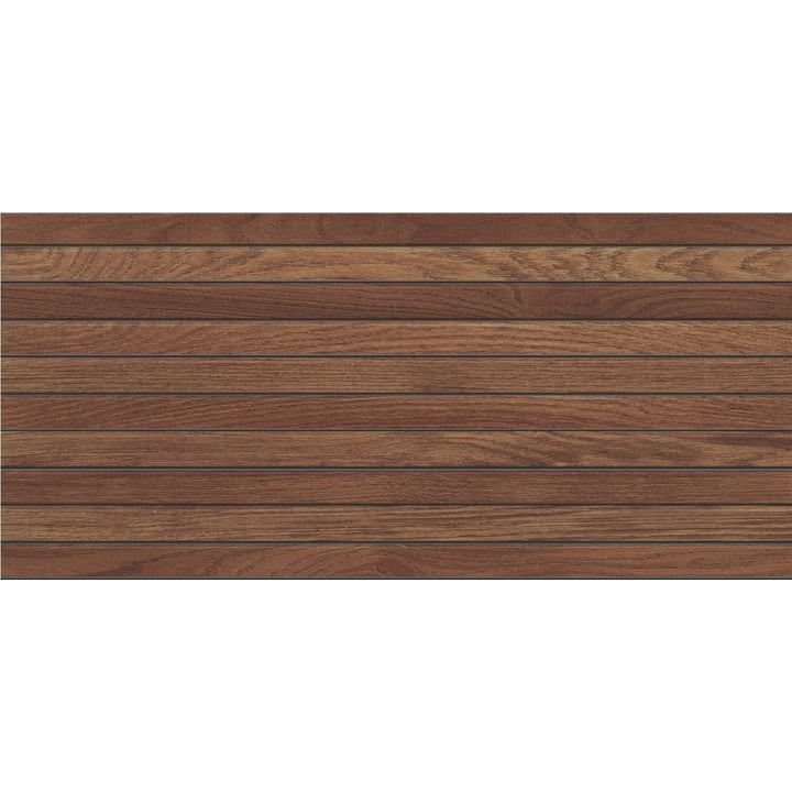Daltile DEBONAIR ESTATE Heirloom 12-in x 24-in Matte Porcelain Wood look Linear Mosaic Floor and Wall Tile product image