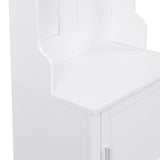 Yiekholo Casual 40.1-in White Wood Hall Tree