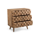 Best Selling Home Decor Brown 3-Drawer Chest