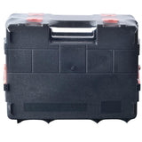 15-Compartment Interlocking Small Parts Organizer in Black (2-Pack) - Super Arbor