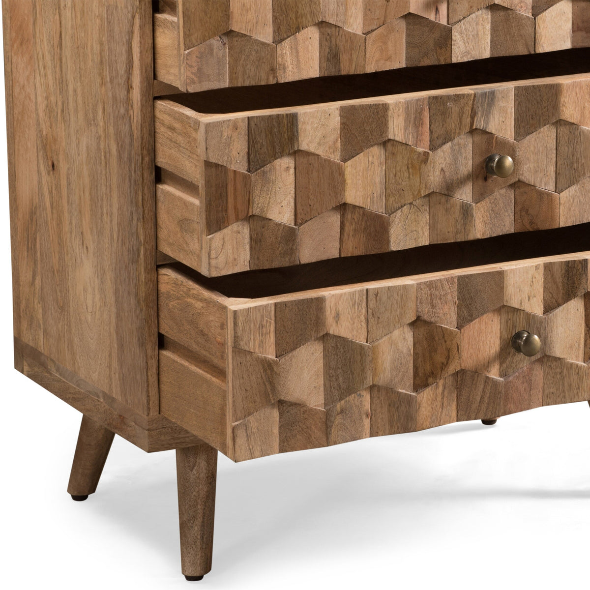 Best Selling Home Decor Brown 3-Drawer Chest