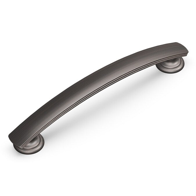 Hickory Hardware American Diner 5-1/16-in (128mm) Center to Center Vintage Bronze Arch Handle Drawer Pull