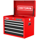 CRAFTSMAN 2000 Series 5-Drawer Steel Tool Chest, Red