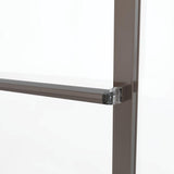 Deluxe 56 in. x 56 in. Framed Sliding Tub Door in Oil Rubbed Bronze - Super Arbor