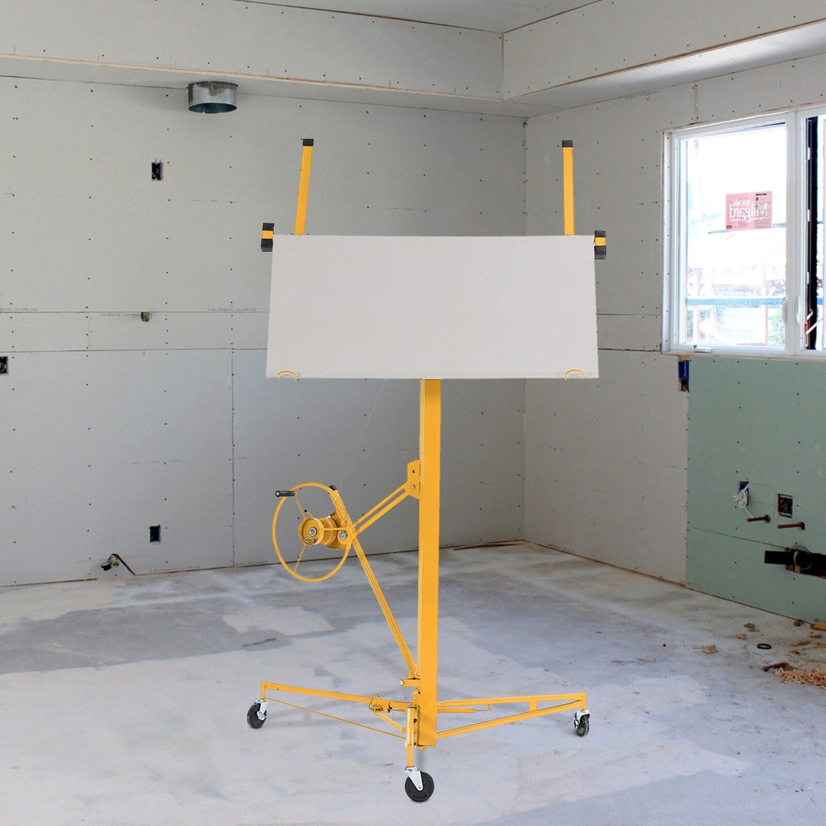 Maocao Hoom 13ft Drywall Lift 13-ft H x 53.1-in L x 53.1-in W Steel Drywall Lift