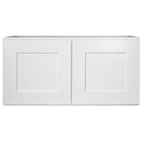 Design House Brookings 33-in W x 12-in H x 12-in D White Maple Wall Ready To Assemble Plywood Cabinet (Recessed Panel Shaker Door Style)