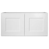 Design House Brookings 24-in W x 12-in H x 12-in D White Maple Wall Ready To Assemble Plywood Cabinet (Recessed Panel Shaker Door Style)
