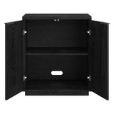 Hailey Home Mansfield Alder White 2-Shelf Office Cabinet