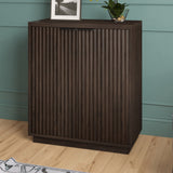 Hailey Home Mansfield Alder Brown 2-Shelf Office Cabinet