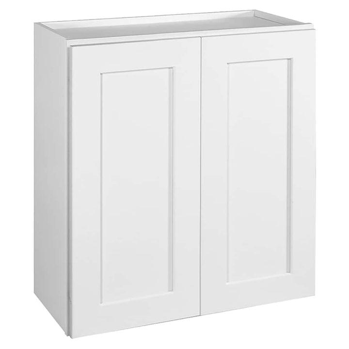 Design House Brookings 33-in W x 36-in H x 12-in D White Maple Wall Ready To Assemble Plywood Cabinet (Recessed Panel Shaker Door Style)