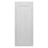 Design House Brookings 18-in W x 36-in H x 12-in D White Maple Wall Fully Assembled Plywood Cabinet (Recessed Panel Shaker Door Style)
