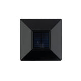 Deckorators 4-in x 4-in 5-Lumen 1-Watt Black Battery-operated LED Outdoor Post Cap Light (6500 K)