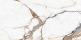 Satori Calacatta Dorado 24-in x 48-in Polished Porcelain Marble Look Floor and Wall Tile (7.75-sq. ft/ Piece)