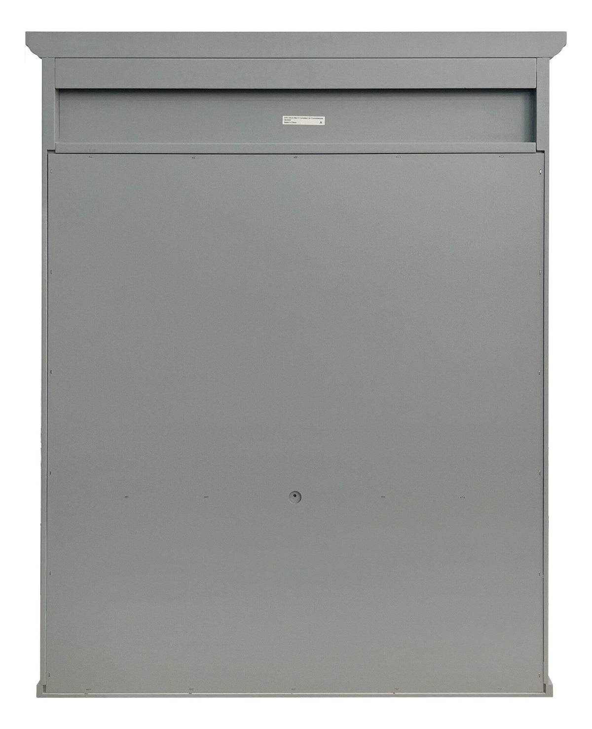 allen + roth 24.75-in x 30.25-in Surface Mount Grey Mirrored Soft Close Medicine Cabinet