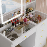 FUFU&GAGA Contemporary White Console Table with Drawer - Multi-Functional Kitchen Cabinet and Chic Style Buffet Sideboard