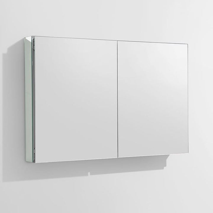 40 in. W x 26 in. H x 5 in. D Framed Recessed or Surface-Mount Bathroom Medicine Cabinet