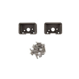 Deckorators 2.5-in x 2.4375-in Cable Railing Textured Bronze Aluminum Rail Bracket (2-Pack)