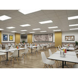 2 ft. x 4 ft. White Integrated LED Dimmable Flat Panel Light with Selectable Color Temperature - Super Arbor