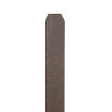 Natures Composites Composite Fence and Gate Picket - Dog Ear - Rosewood (Brown) - 3/8in. x 3.5in. x 5 3/4ft. (10-Pack)