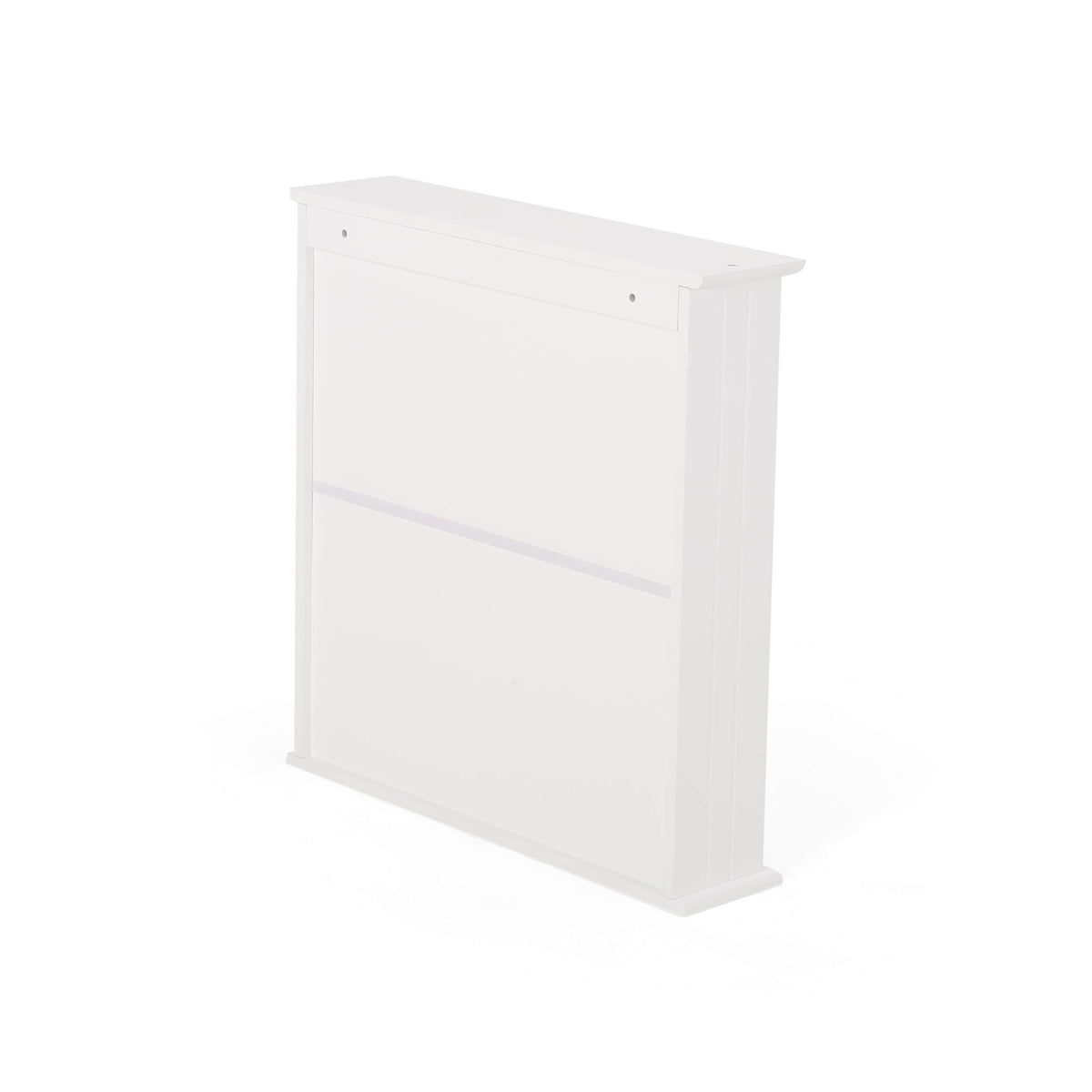 WELLFOR 22.25-in x 23-in x 5.25-in White Bathroom Wall Cabinet
