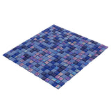 Apollo Tile Mingles Blue 11-1/2-in x 11-1/2-in Glossy Glass Uniform Squares Floor and Wall Tile (18.69-sq. ft/ Carton)