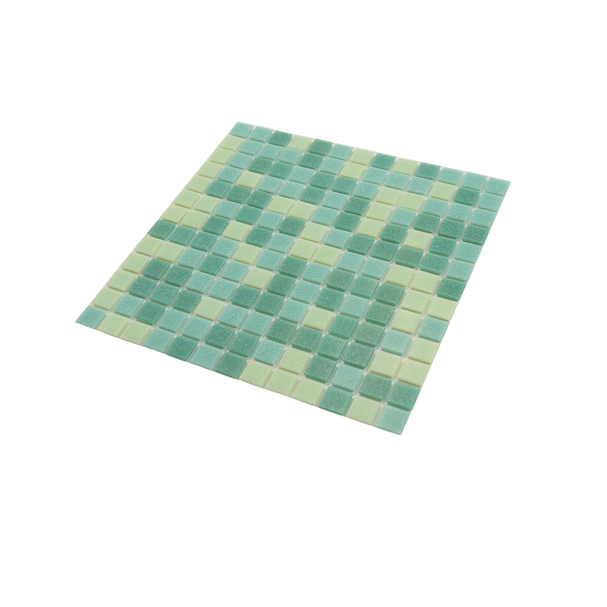 Apollo Tile Mingles Dynasty Green 12-in x 12-in Glossy Glass Uniform Squares Floor and Wall Tile (20-sq. ft/ Carton)