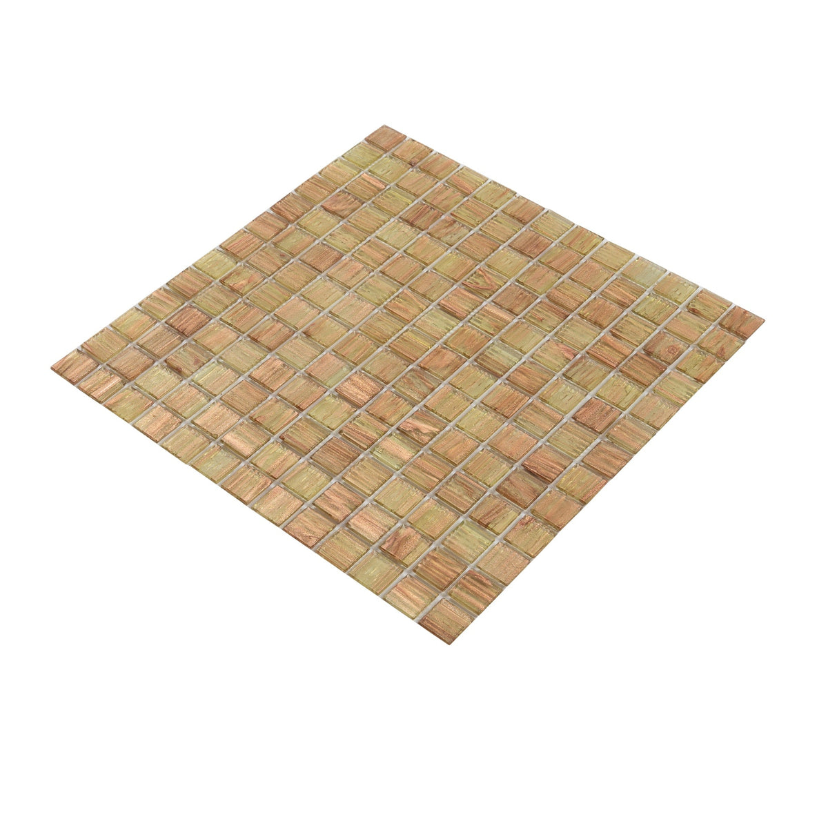 Apollo Tile Celestial Tortilla Brown 12-in x 12-in Glossy Glass Uniform Squares Floor and Wall Tile (20-sq. ft/ Carton)