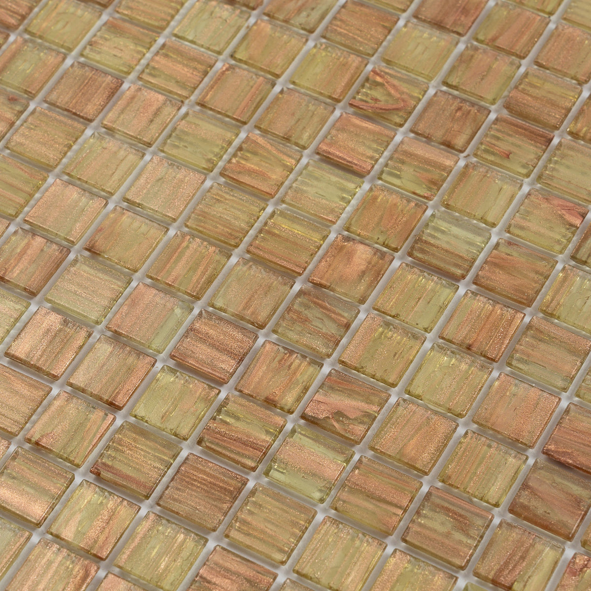Apollo Tile Celestial Tortilla Brown 12-in x 12-in Glossy Glass Uniform Squares Floor and Wall Tile (20-sq. ft/ Carton)