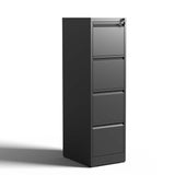 Siavonce Black Office Cabinet
